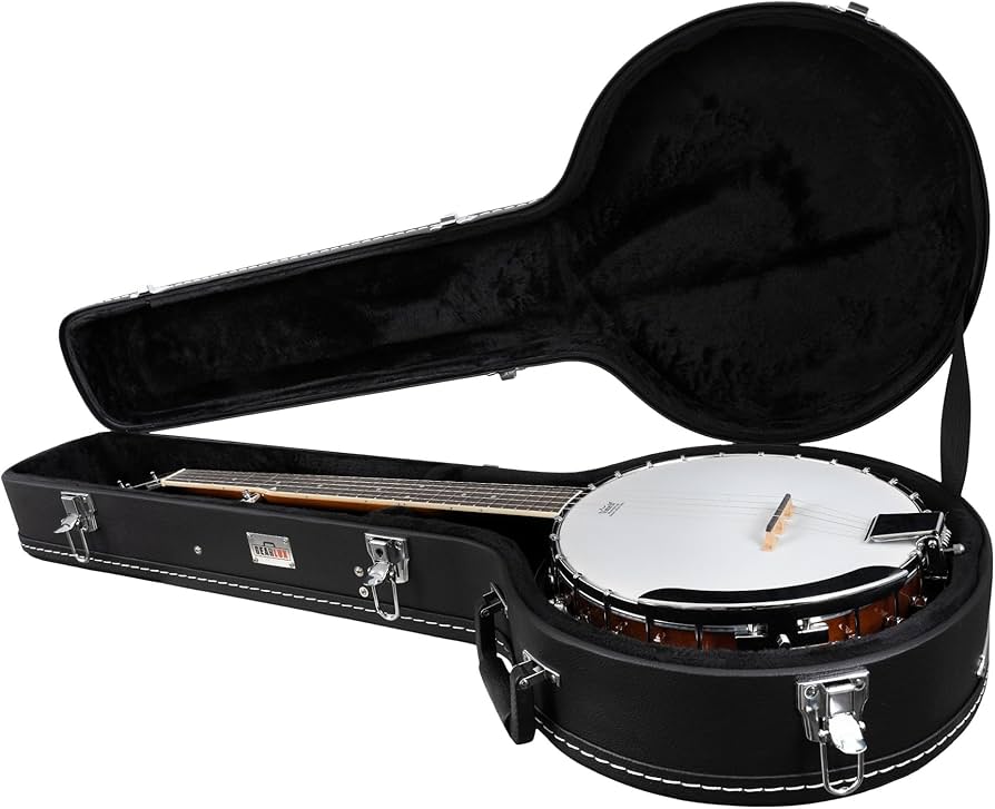 Amazon.com: Gearlux 4-String and 5-String Banjo Hard Case with